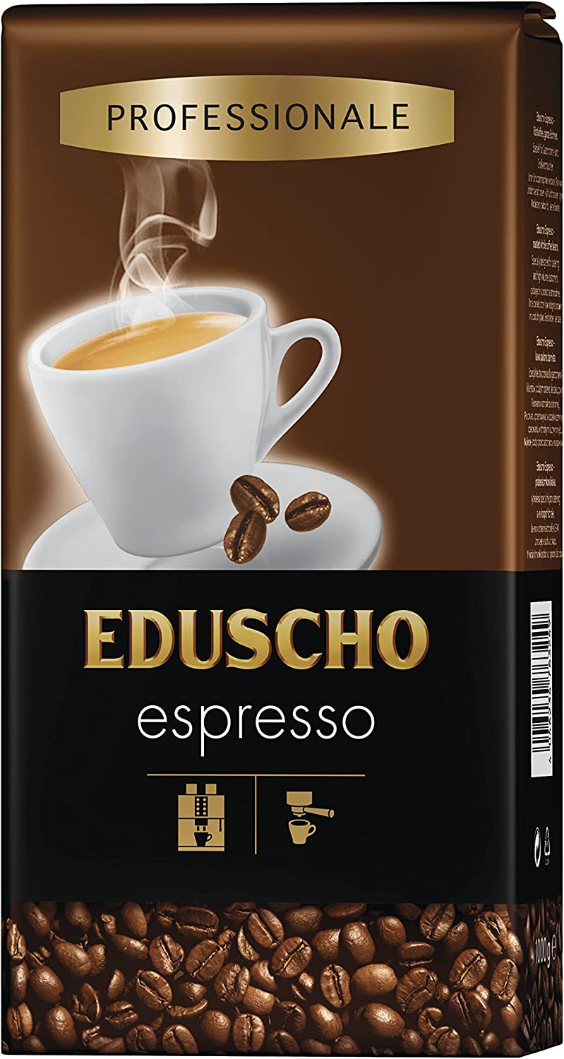 EDUSCHO Espresso professionale Whole Beans, 1000g