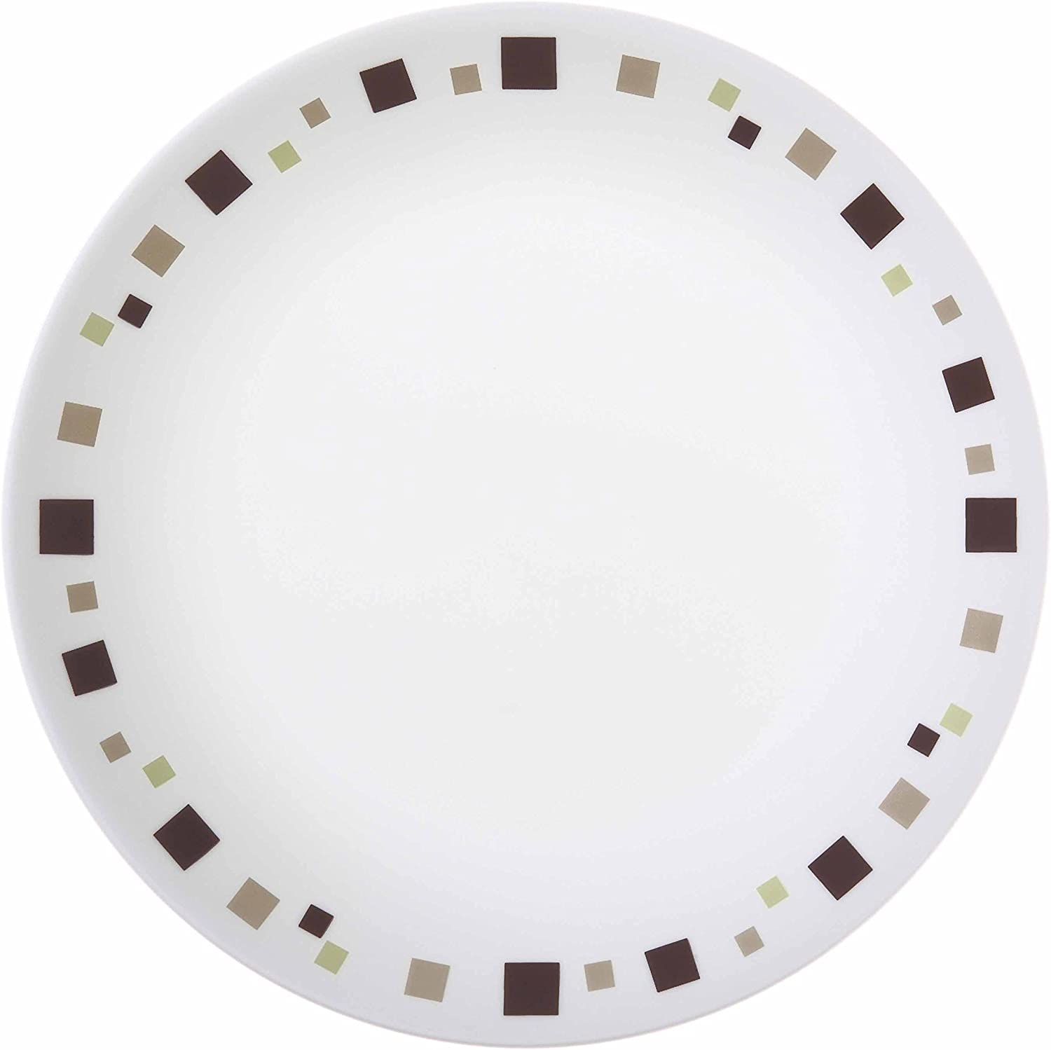 Corelle Vitrelle Glass Geometric Dinner Plate 26 cm