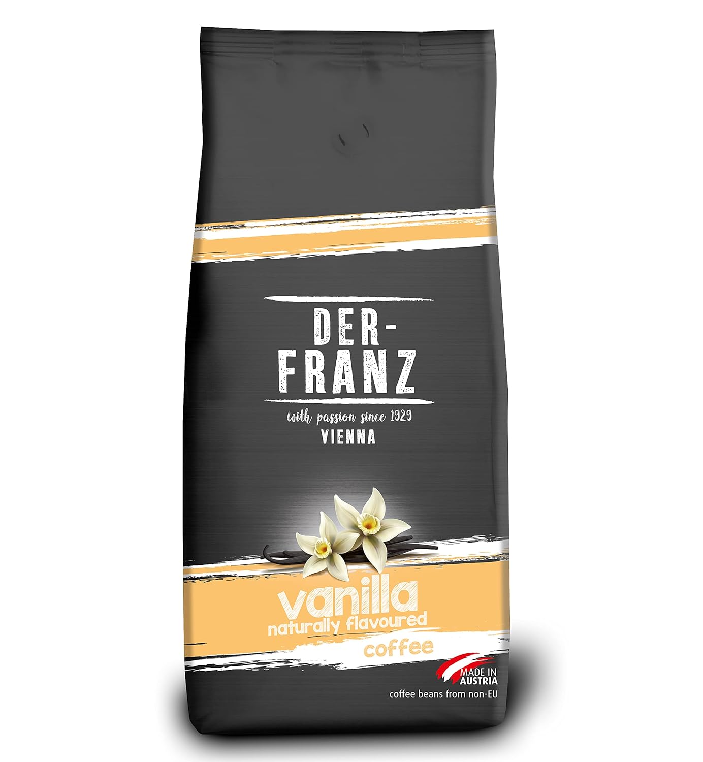 France coffee, flavored with vanilla, Arabica and Robusta coffee beans, 1000 g