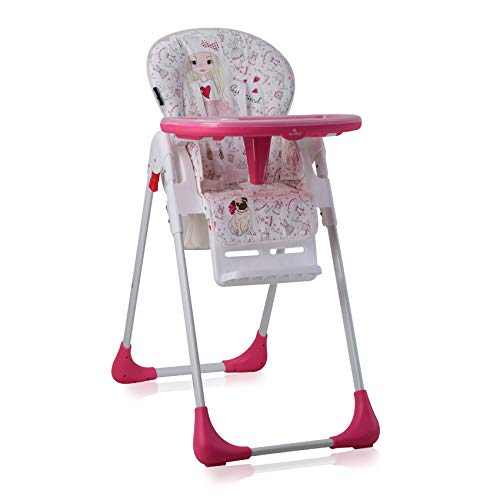 Lorelli Tutti Frutti Baby High Chair Pink