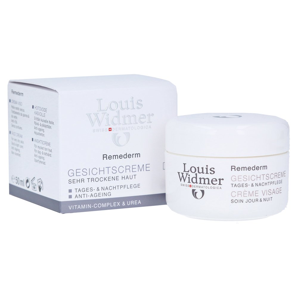 Louis Widmer Remederm Face Cream Day and Night Cream Unperfumed