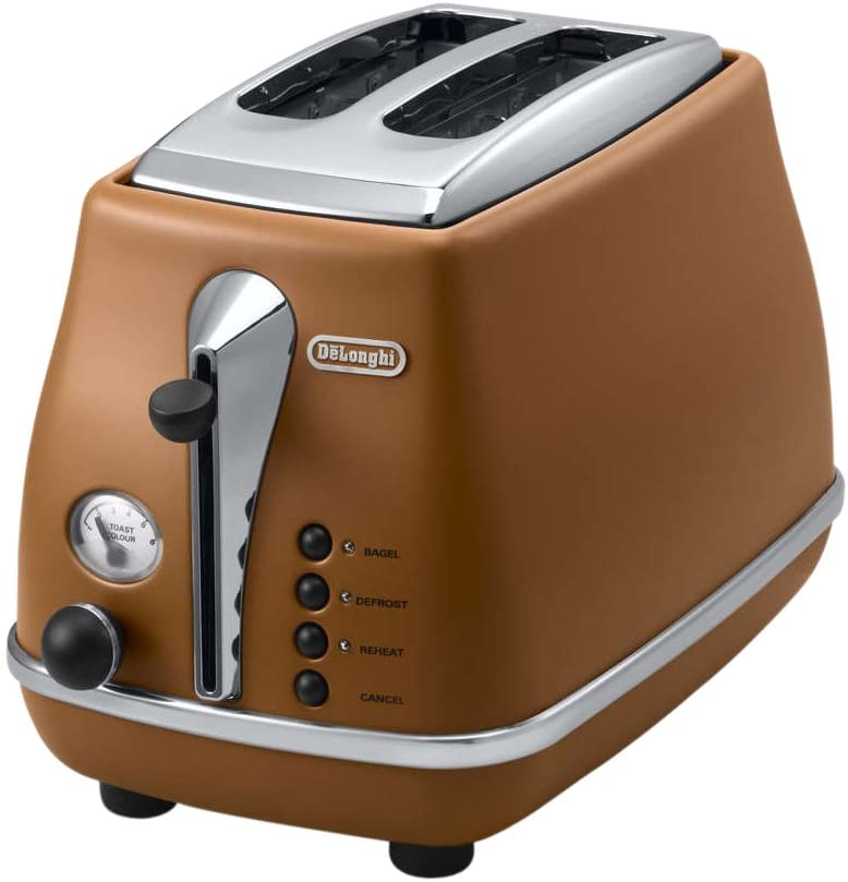 DeLonghi De\'Longhi CTOV 2103.BK Icona Vintage Toaster