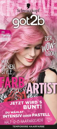 Schwarzkopf got2b Tint Color/Artist Flamingo Pink 093, 1 pc