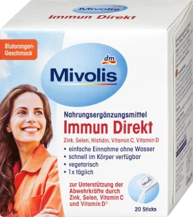 Mivolis Immune Direct, portion sticks 20 pieces, 39 g