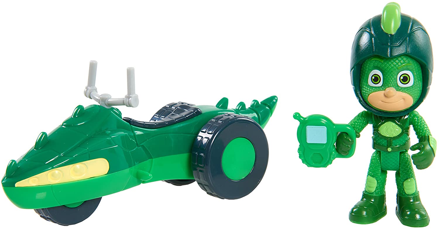 JP PJ Masks JPL95113 Super Adventure Gekko Moon Rover Figure and Vehicle