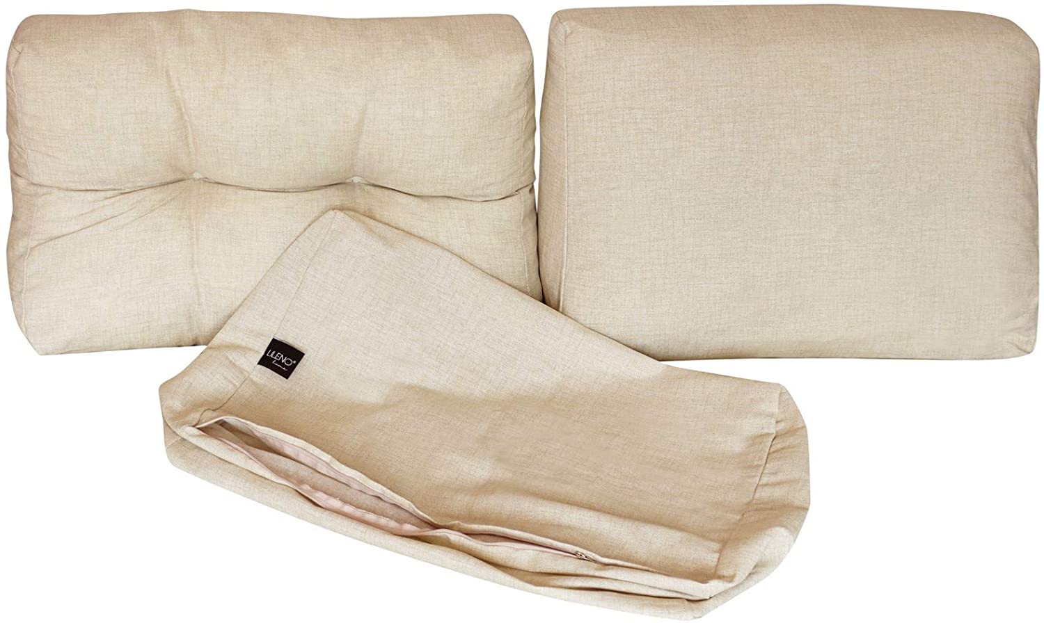 Lileno Home Pallet Cushion Cover, Beige