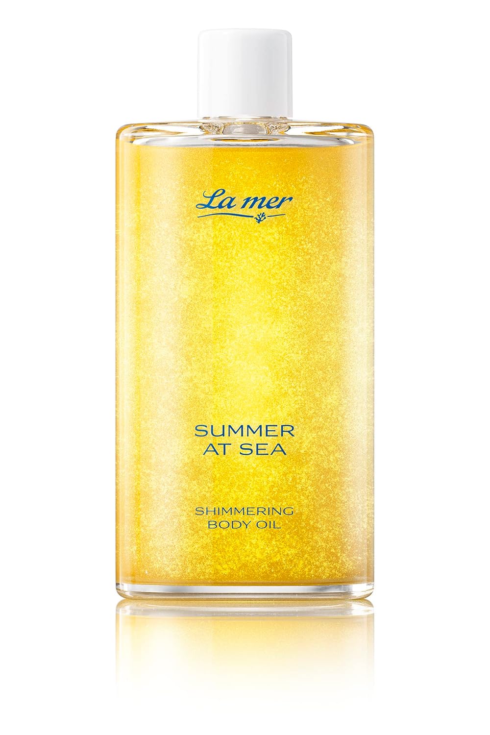 La mer Summer at Sea Glitter Oil - Moisturising Body Oil for Summer with Sparkling Accents from the Sea for Radiant Skin Ideal for Beach and Pool Days - 100ml