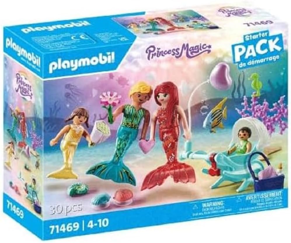 PLAYMOBIL Princess Magic 71469 Mermaid Family Trip from 4 Years