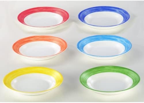 Arcoroc Teller, Ø 22,5 cm Pack of 6 of each colour