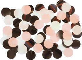 Decorate & Set up Scatter confetti, dots white-pink-rose gold, 24 g