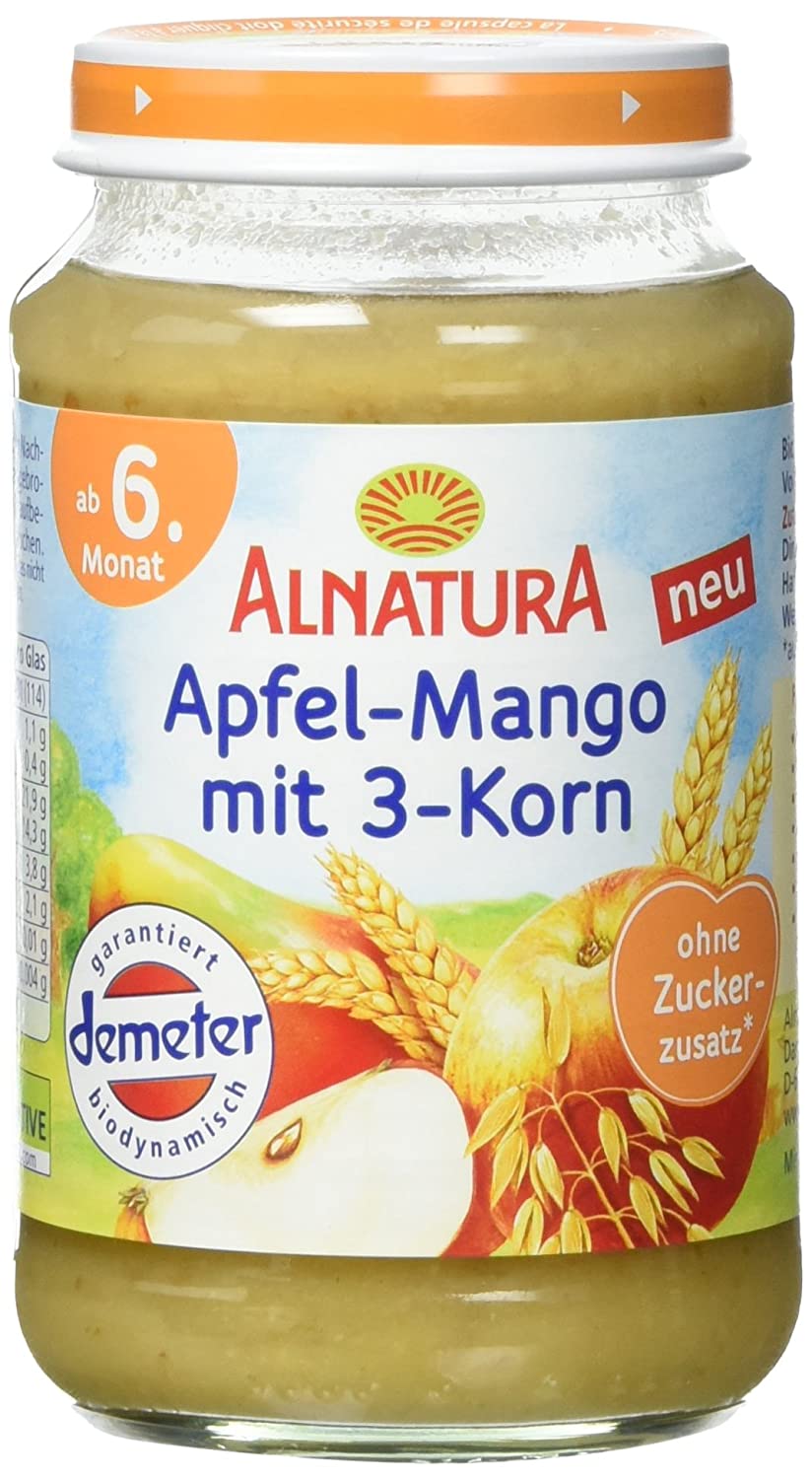 Alnatura Bio Apf.Mango plus 3Korn, 190 g