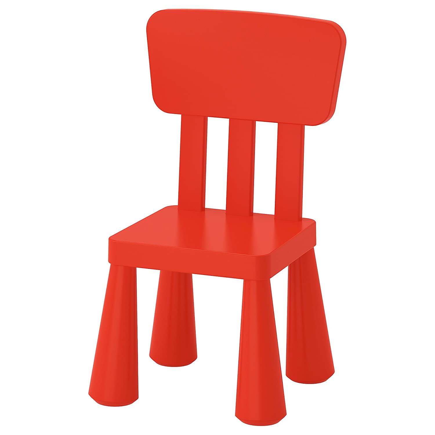 Ikea Mammut 403.653.66 Childrens Chair Made Of Plastic With High Backrest 