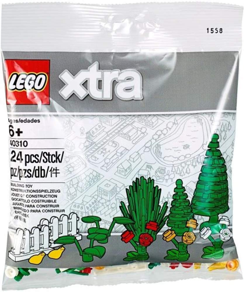 Lego Plants, Trees, Shrubs – Fencing, Frog Yellow – Xtra – 40310