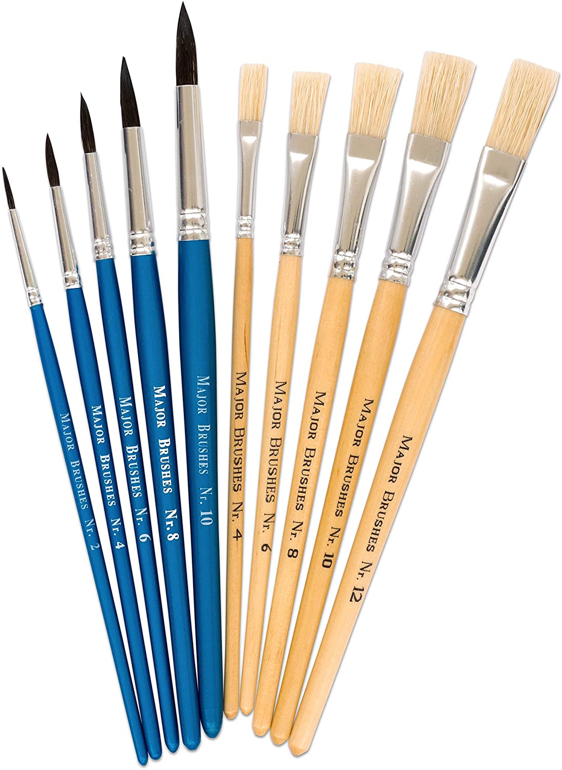 Betzold Brushes | 10 Paint Brush Pack