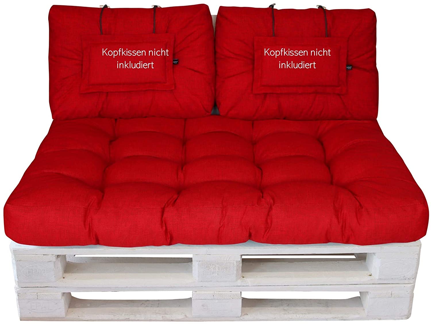 Lileno Home Palette Cushion Set, Red