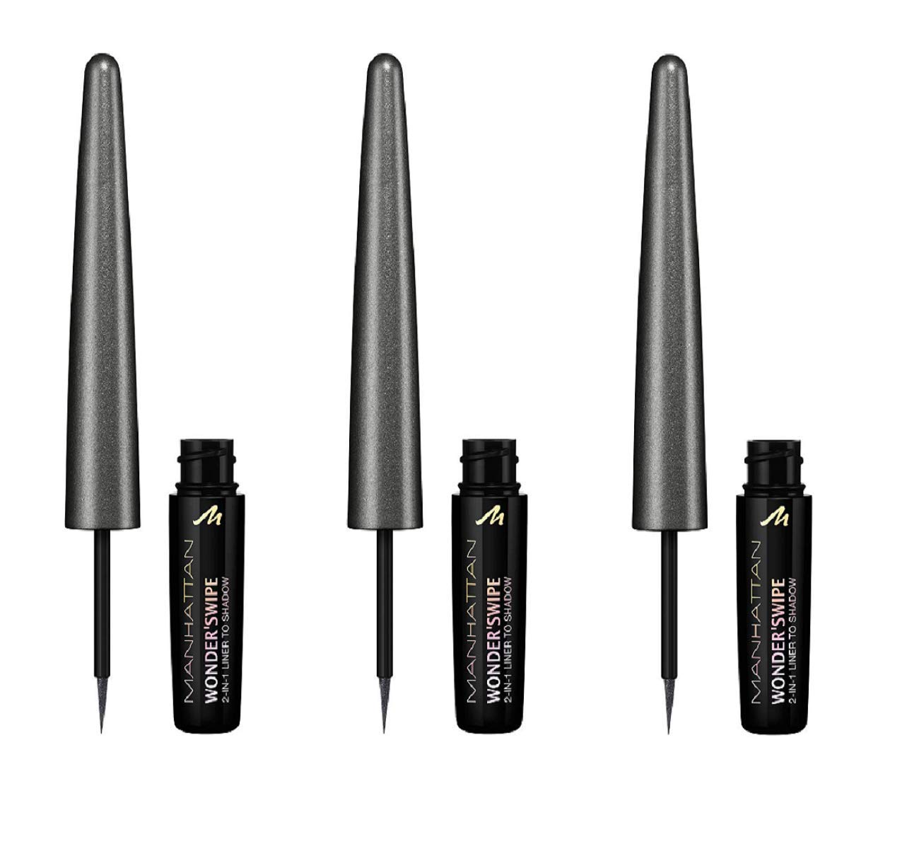 MANHATTAN Wonder\'swipe 2 in 1 Shimmer Eyeliner and Eye Shadow, ‎600 fashun
