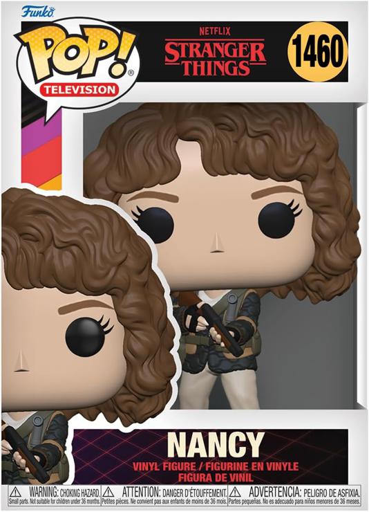 Funko Pop! TV: Stranger Things - Hunter Nancy Wheeler with Shotgun - Vinyl Collectible Figure - Gift Idea - Official Merchandise - Toys For Children and Adults - TV Fans