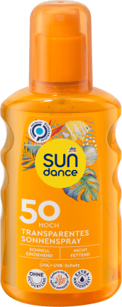 SUNDANCE Sun spray transparent SPF 50, 200 ml