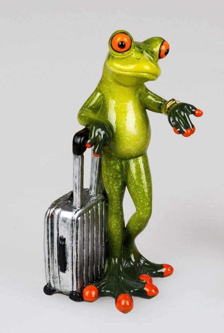 ITRR Frog Man with Case, Approx. 16 cm