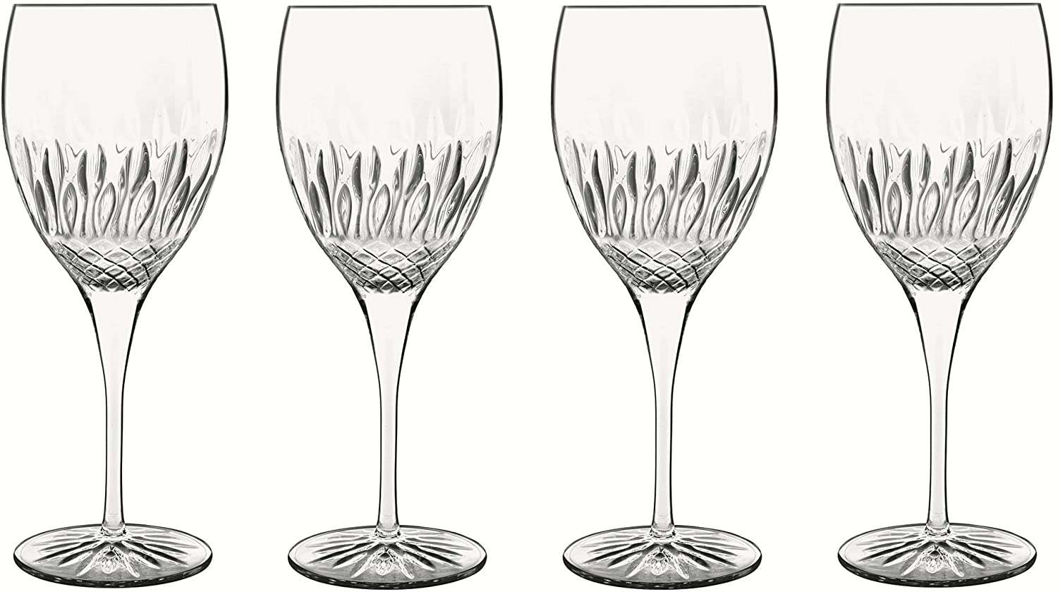 Luigi Bormioli C481 Wine Glass with Rhinestones