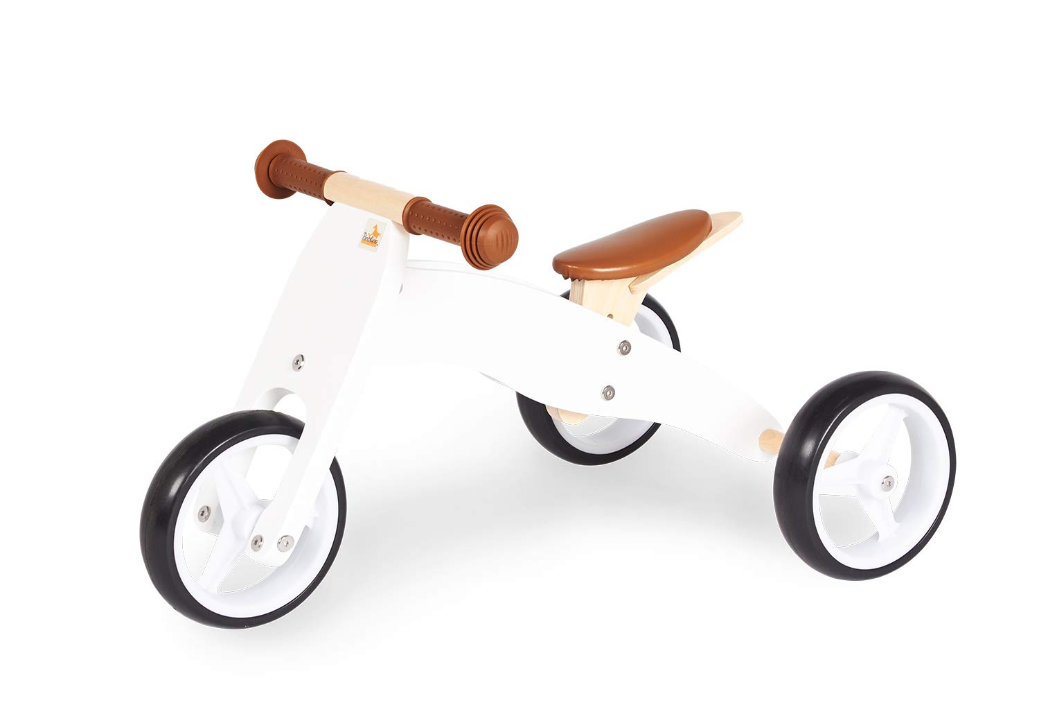 Pinolino Charlie Mini Wooden Tricycle 4 Way Convertible Saddle 6 Way Height