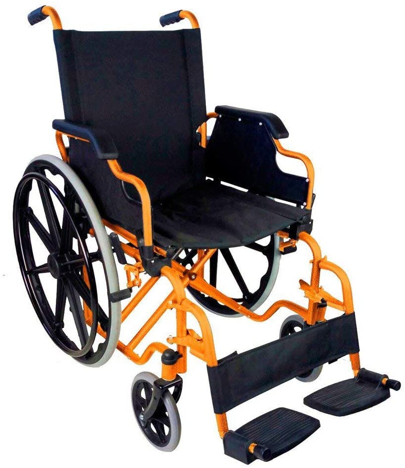 Steel Wheelchair & Autopropulsable | Giralda With Pipes | Folding | Lightwe