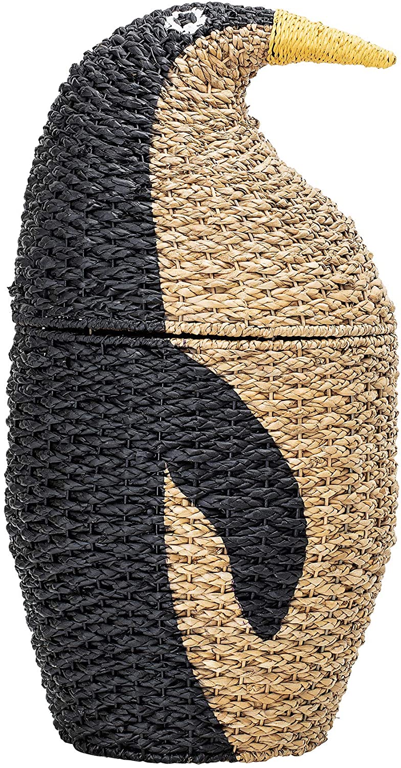 Bloomingville Basket with lid, black
