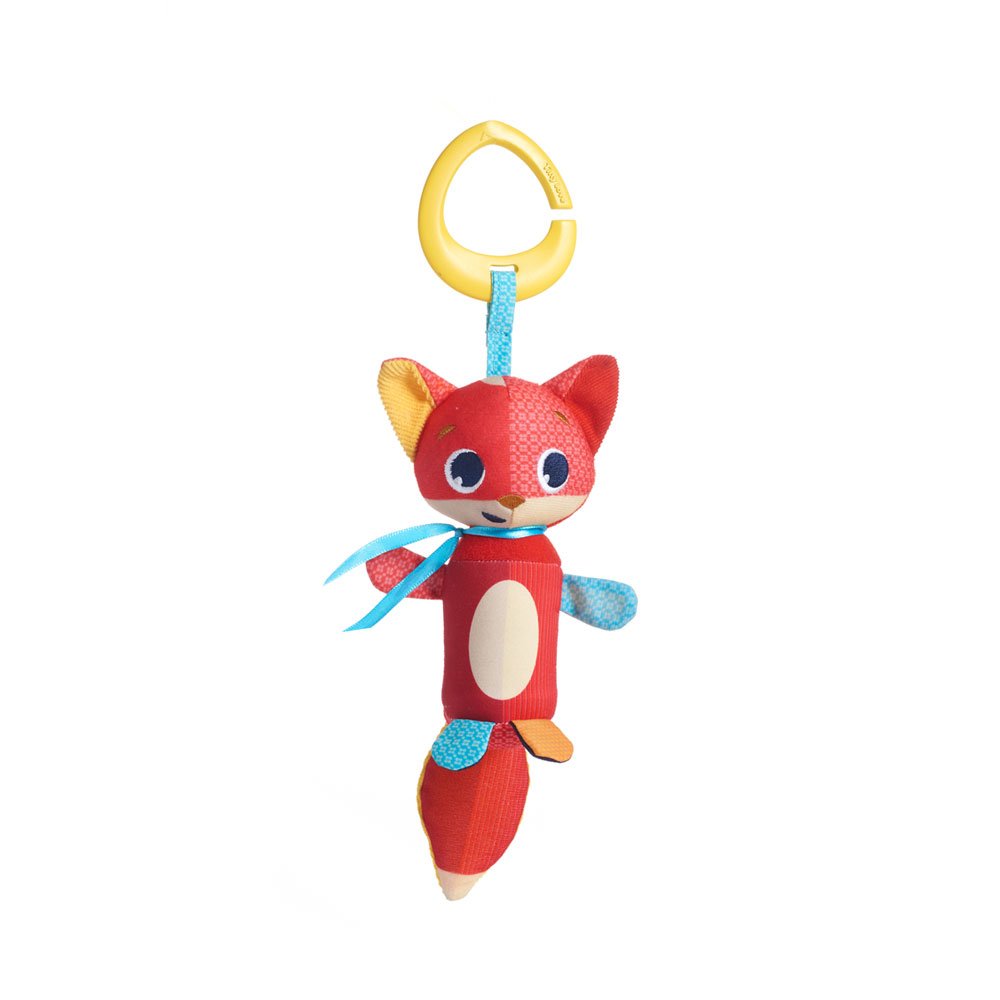 Tiny Love - Baby Toy Tiny Smarts Christopher Fox Wind Chime for Baby Seat, Pushchair and Travel, from Birth (0M+), Creates Beautiful Wind Chimes Tones, Multi-Colour, 333111381, Red