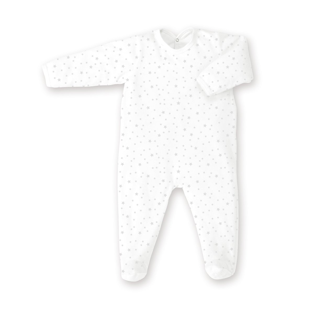 Bemini by Baby Boum 563STAR220JP Sleepsuit 3 – 9 Months Jersey Cotton 20 Ecru