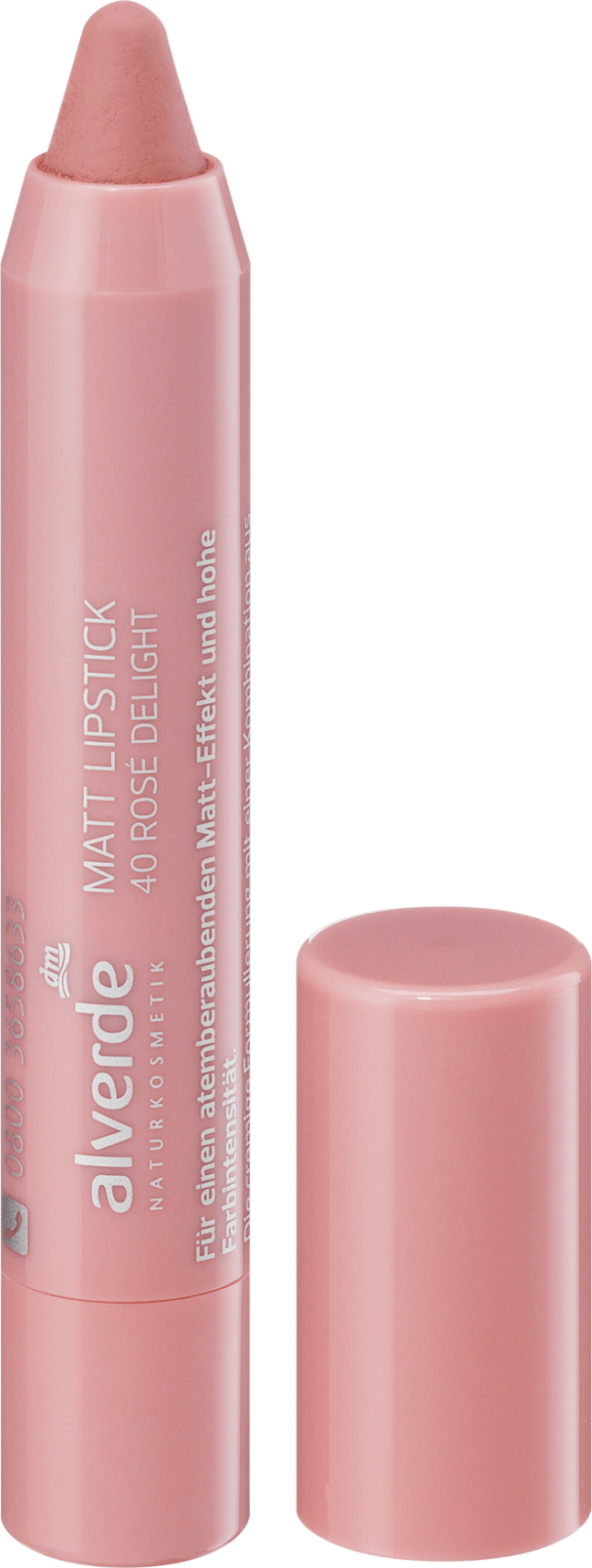 Lipstick Matt Rosé Delight 40, 3,7 Ml