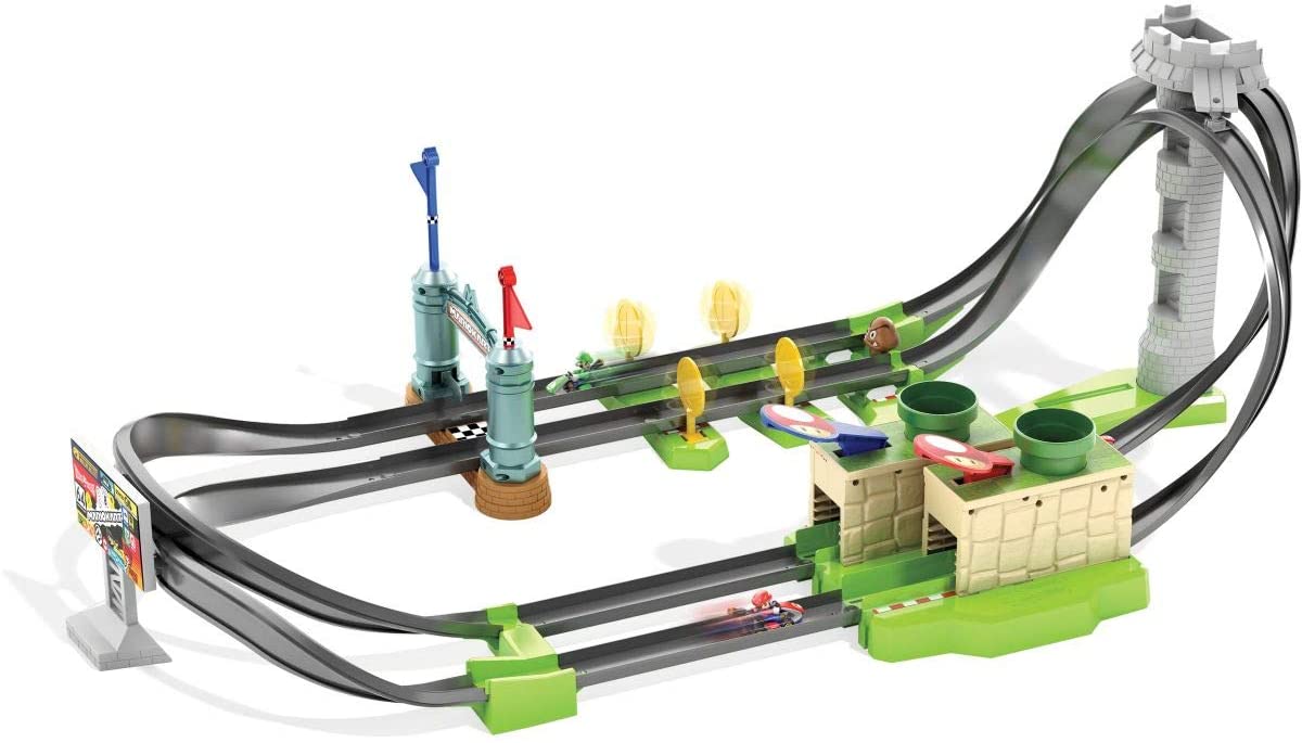 Hot Wheels Mario Kart Round Course Racecourse Track Set Toys From 5 Years, 