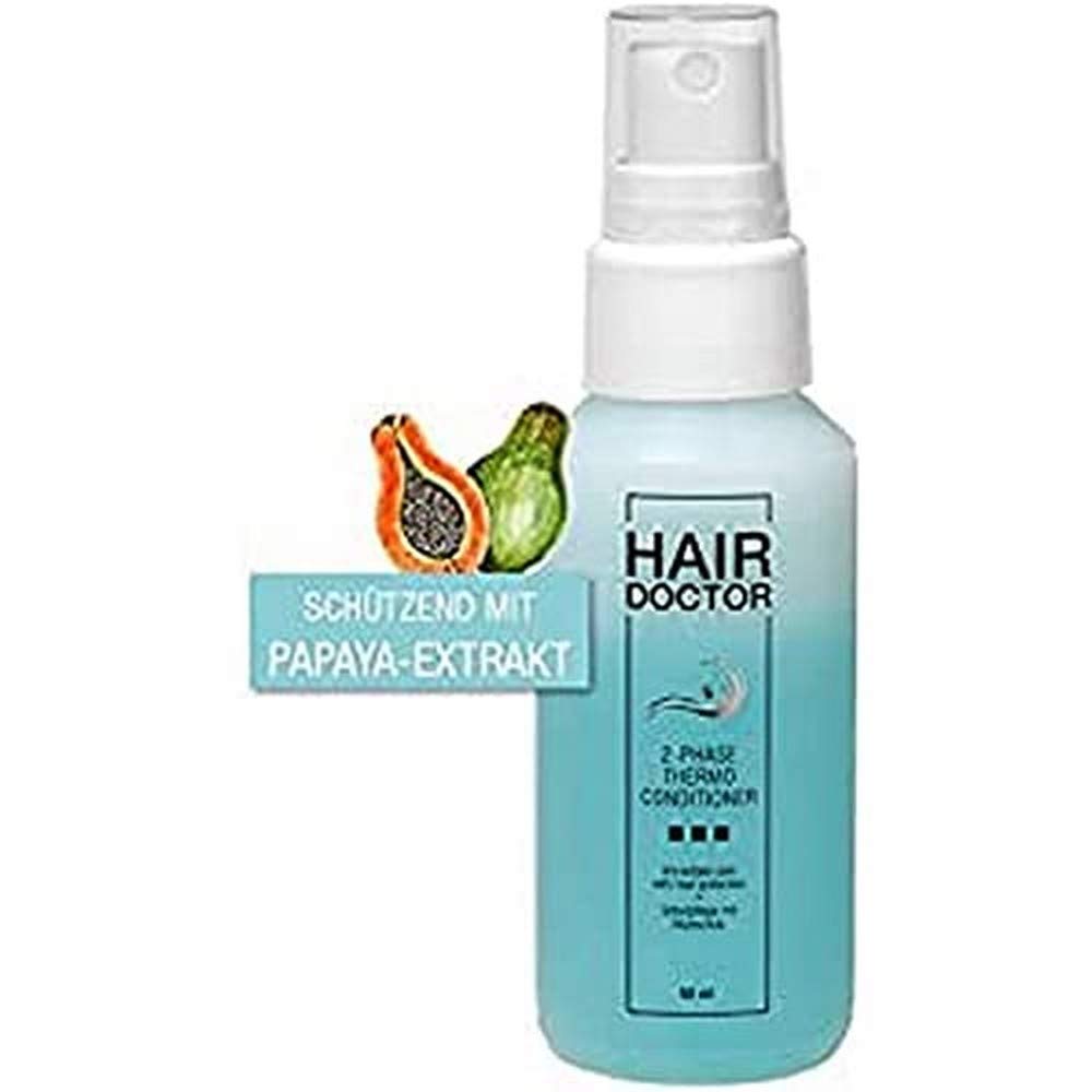 Hair Doctor 2-Phase Thermo Conditioner with Papaya Extract, Professional Hair Conditioner with Heat Protection