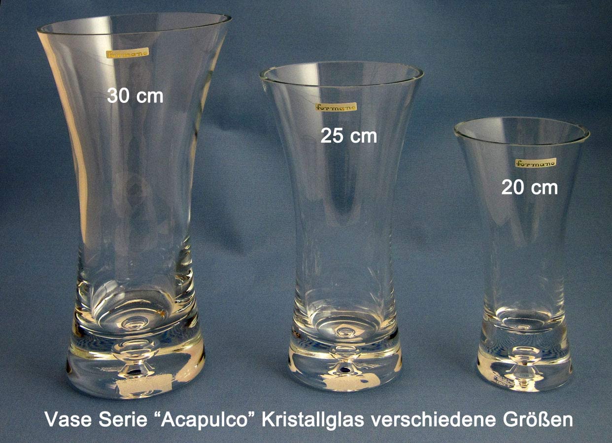 Formano Vase Crystal Glass Goblet Approx. 30Cm Tall