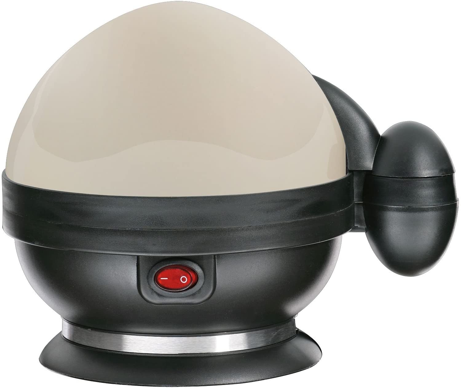Cilio Retro 0000492422 Egg Boiler, Stainless Steel/Beige