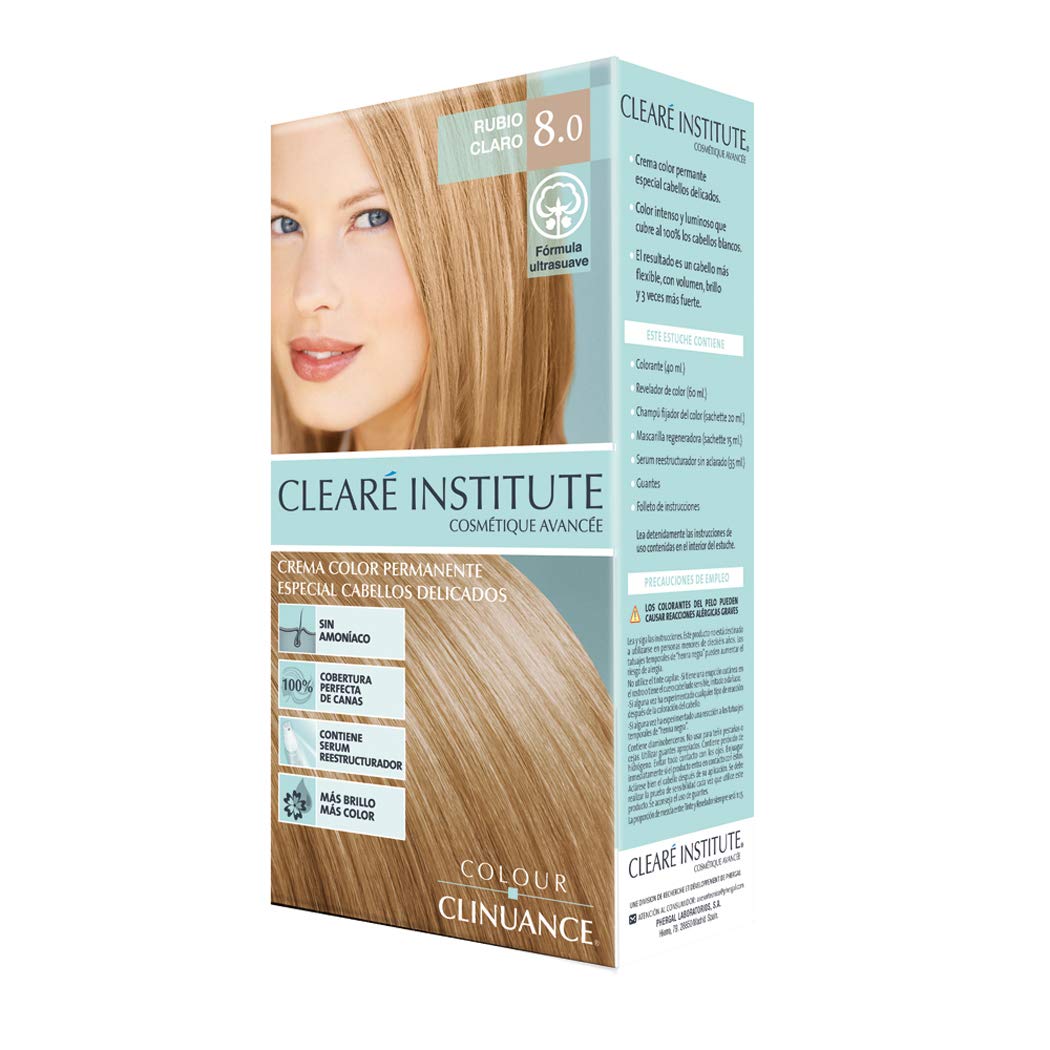 Clinuance permanent coloration with ammonia sensitive hair, 170 ml