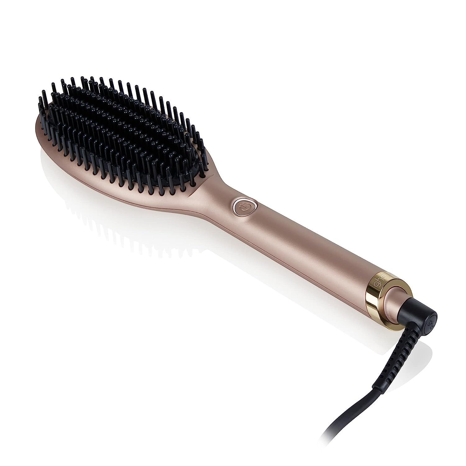 GHD GLIDE SUNSTHETIC Collection 2023 Edition Straightening Brush with Ceramic Heating Technology and Ioniser, Bronze