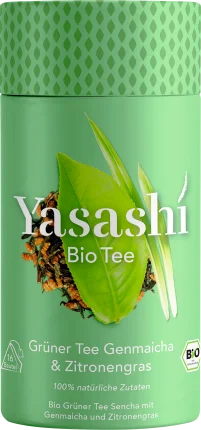 Green tea Genmaicha, lemon grass (16 bags), 28 g