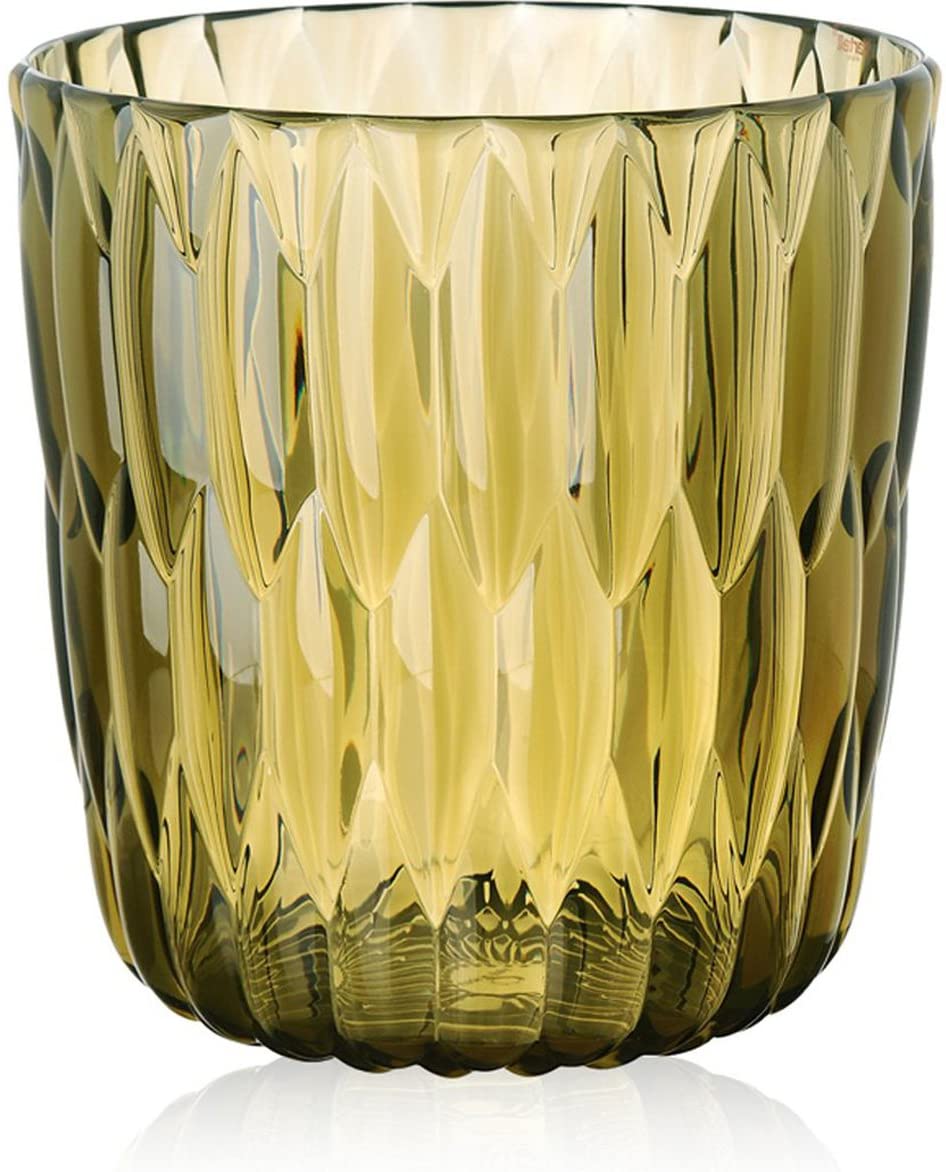 Kartell Cartel 1227E2 Vase Jelly, 25 x 23.5 cm, Green