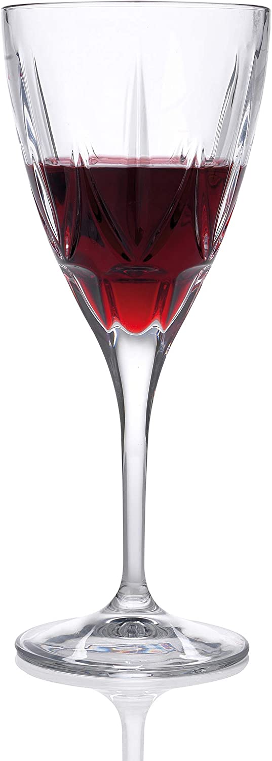 RCR Clear Red Wine Glasses 360m