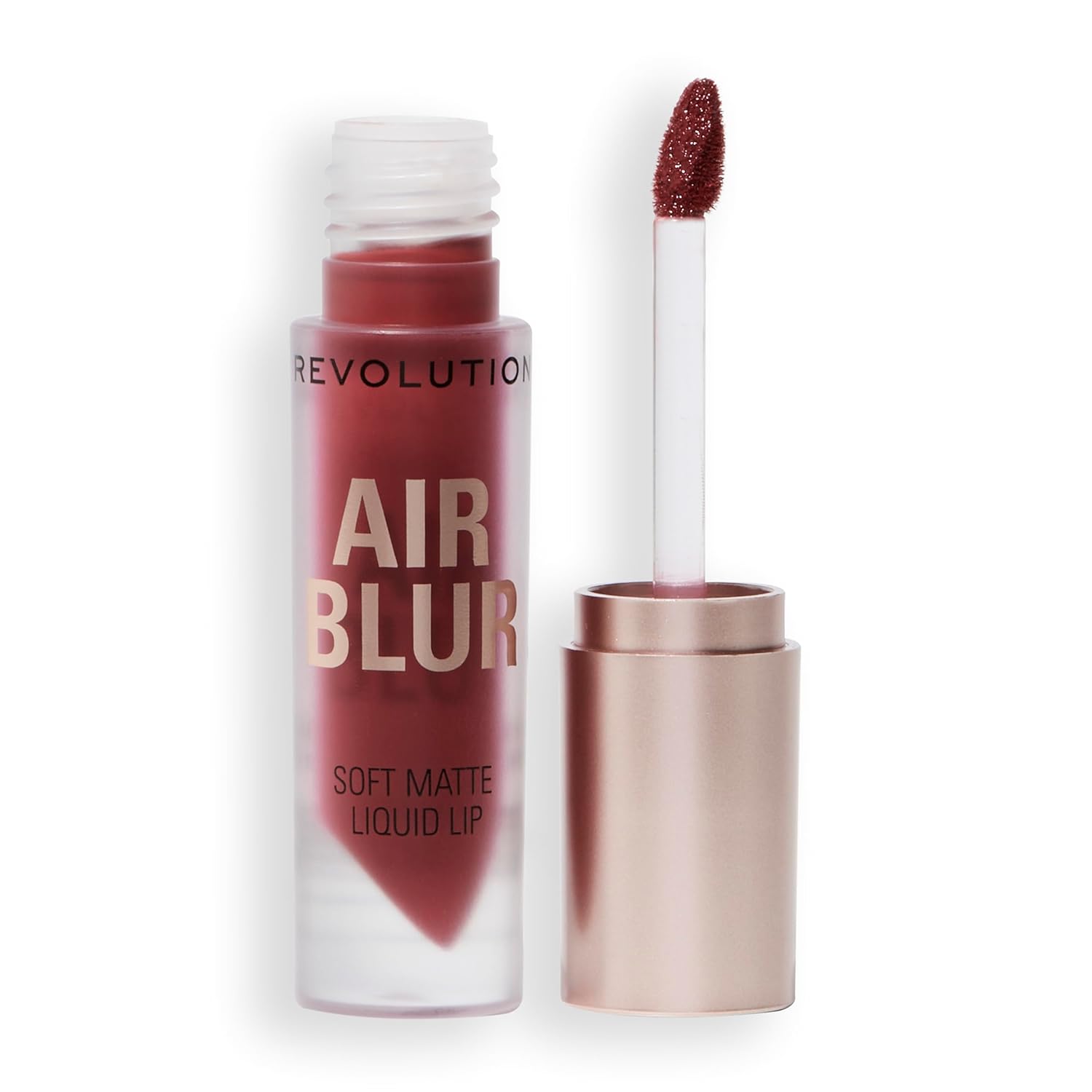 Revolution Air Blur Matte Liquid Lipstick - Long-Lasting Lip Color - Vegan & Cruelty-Free - Dreamy Red - 3.5 ml