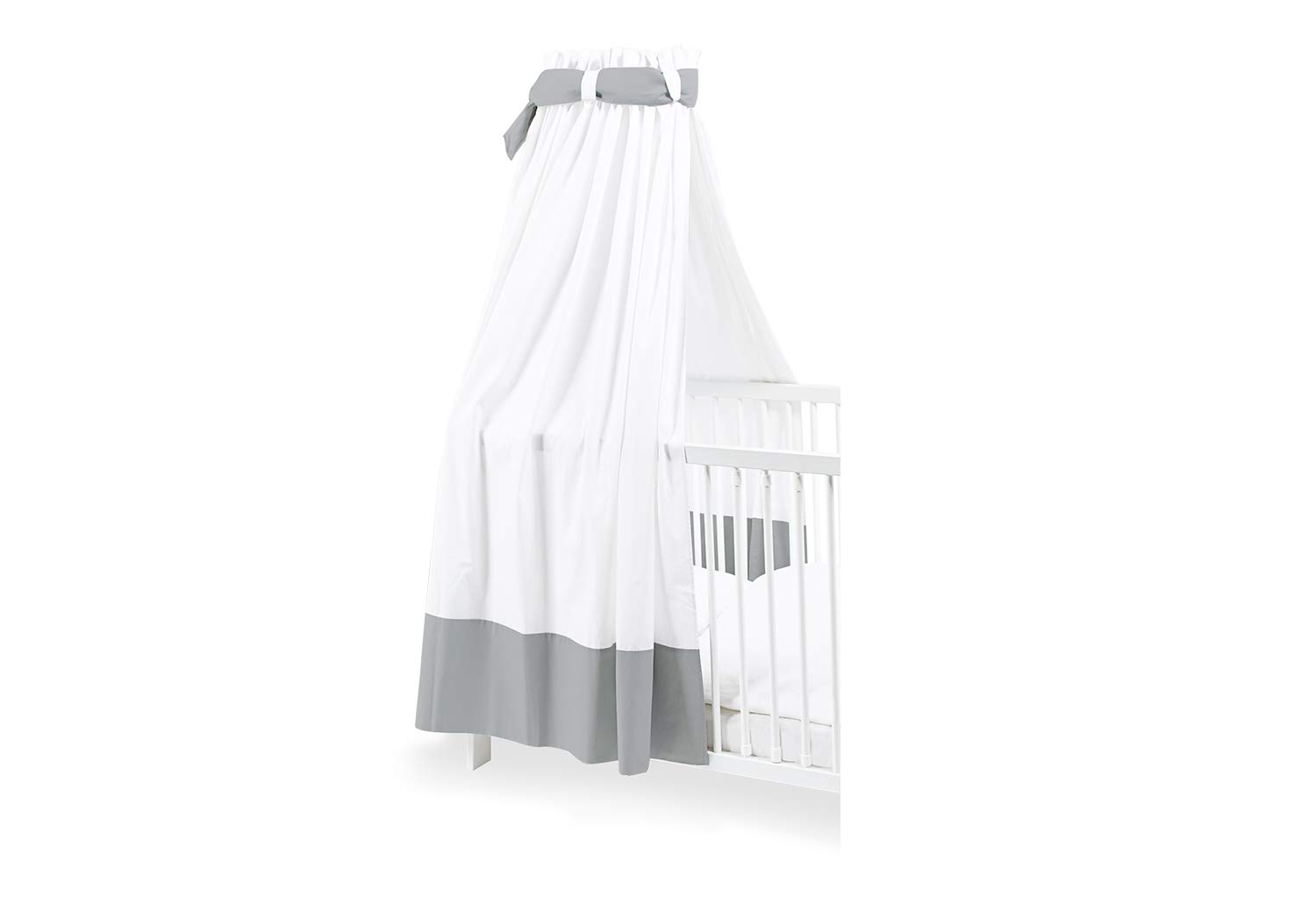Pinolino 640890-8 Canopy for Children\'s Beds, Grey