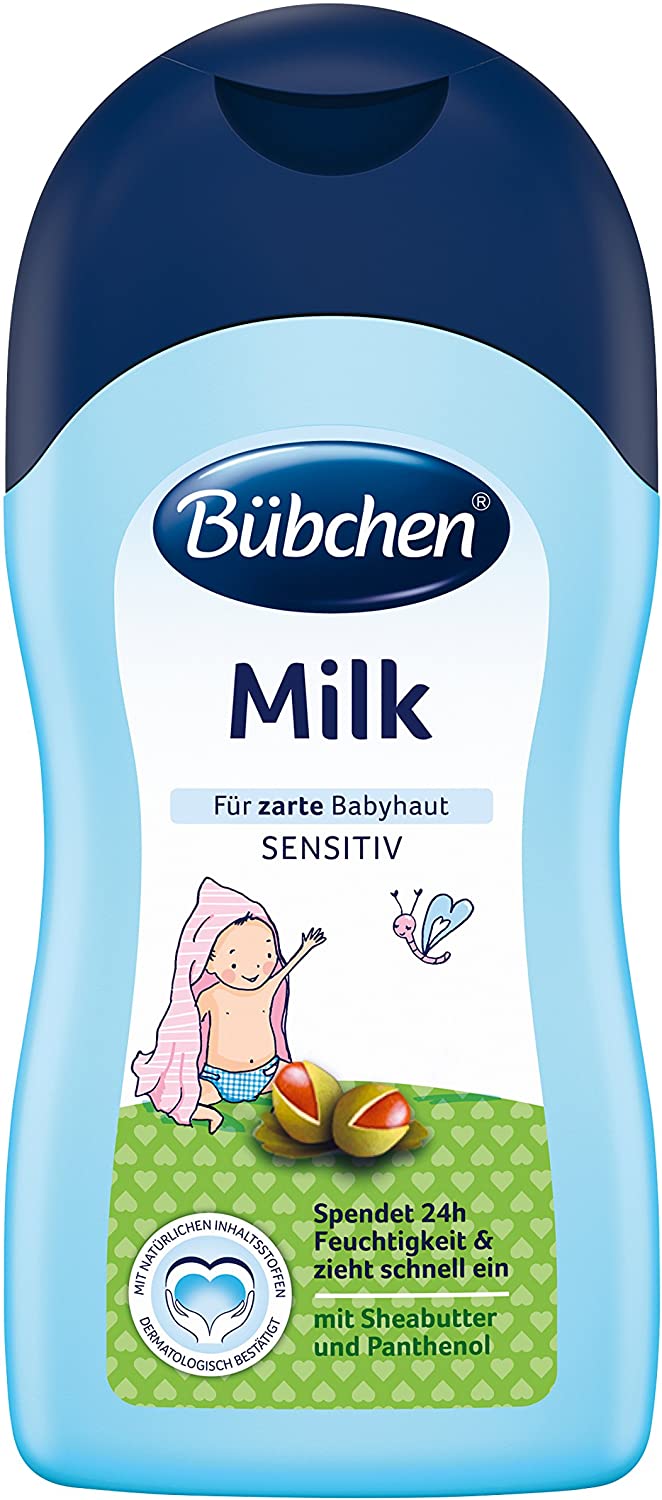 buebchen Bübchen Milk, Baby Milk for Delicate and Smooth Baby Skin (1 x 400 ml)