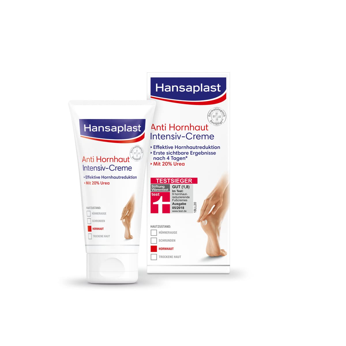 Hansaplast Anti Hornhaut Intensiv-Creme, 75 ml