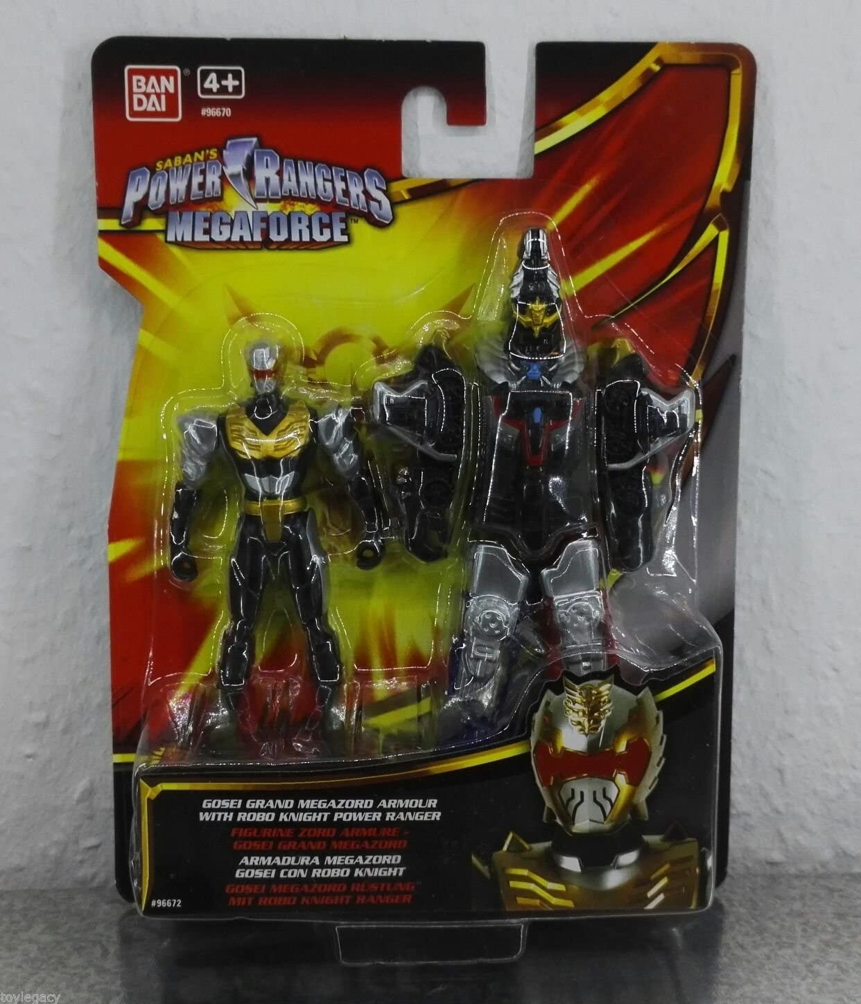 Power Rangers Mega Force Gosei Grand Megazord Armour With Robo Knight Power