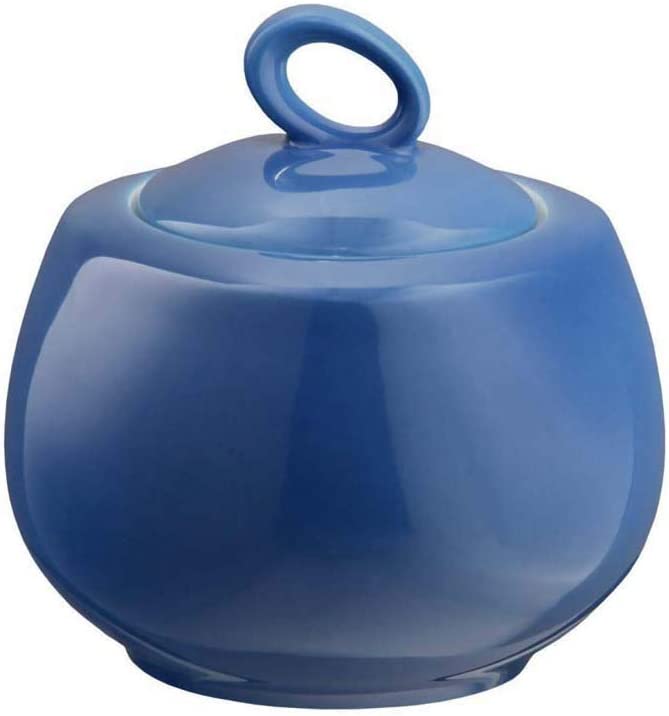 Blue Trio Sugar Bowl for 6 People