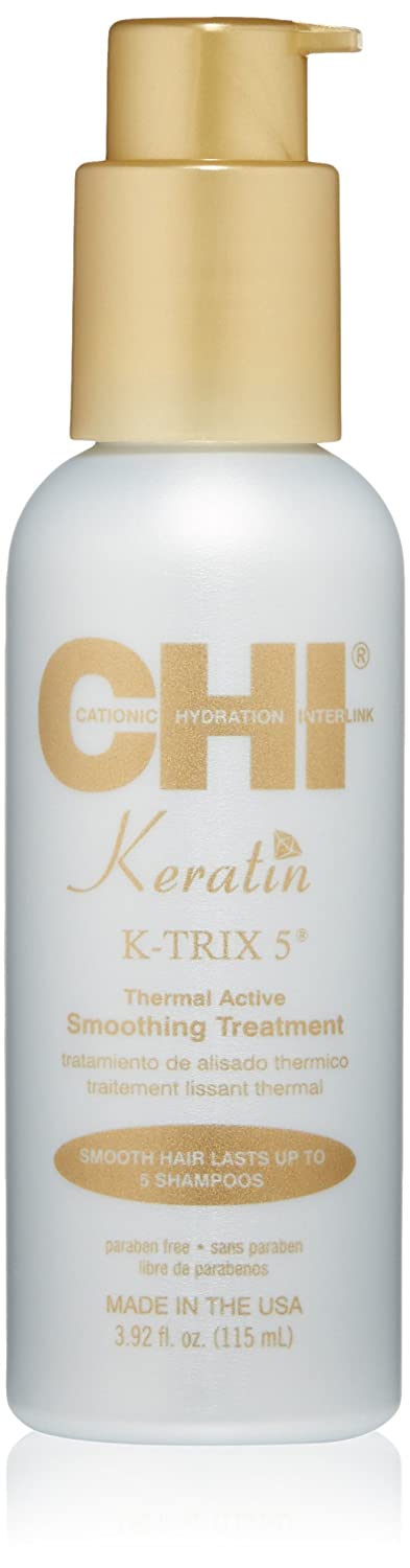 CHI Keratin K-Trix 5 Thermal Active Smoothing Treatment 115 ml, ‎silber