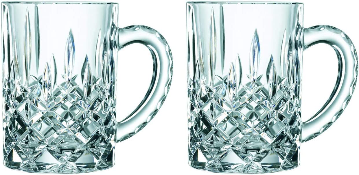Spiegelau & Nachtmann Nachtmann Set of 2 Beer Mugs 617/92 Noblesse 95635 and 1 x Trinitae Body Care Product