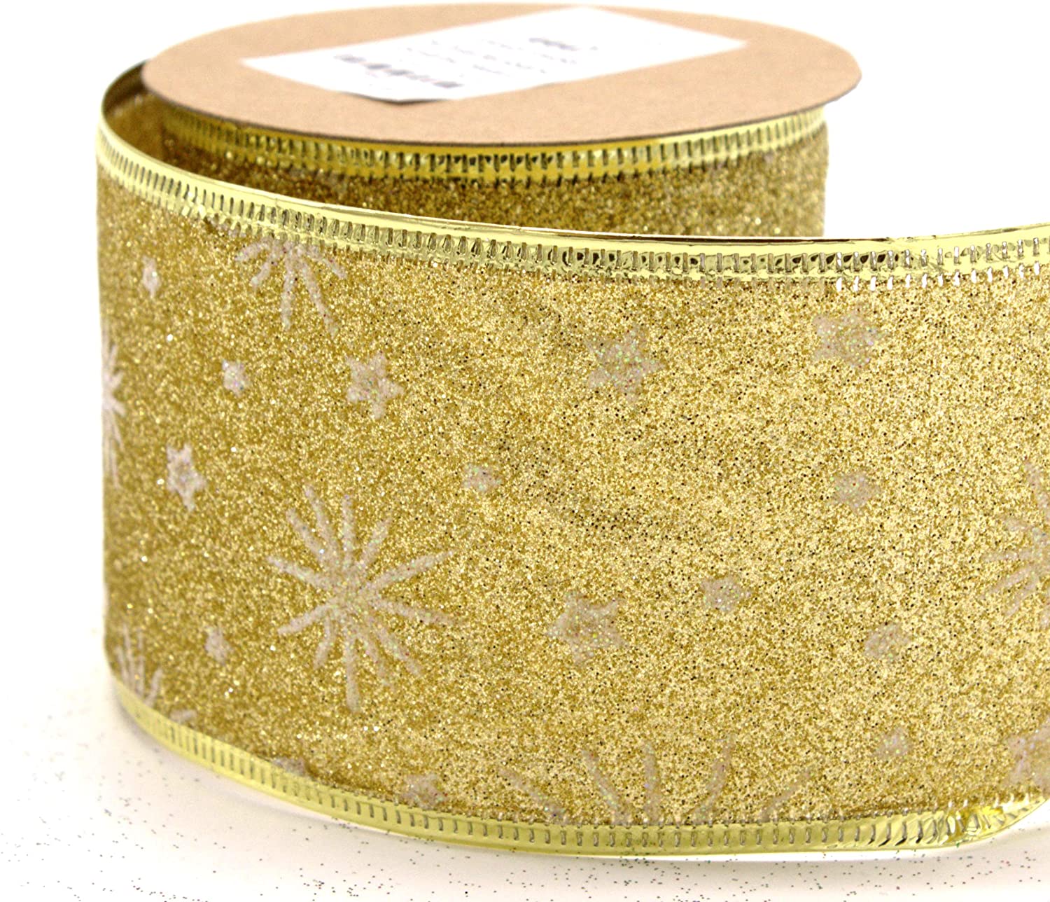 DARO Deco Fabric Ribbon 6.3 cm x 2.7 m in Gold or Black-Single or Set of 3