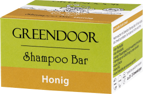 GREENDOOR Festes Shampoo Honig, 75 g