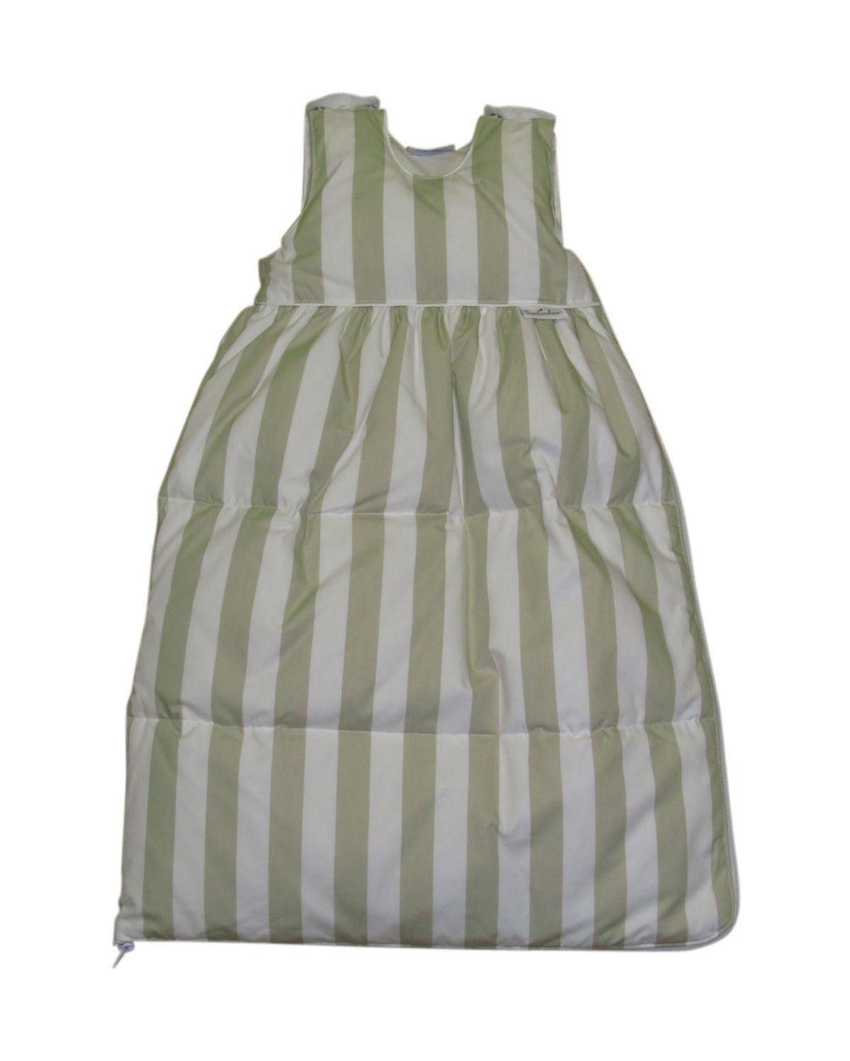 Tavolinchen 40/105-129-70 Sleeping Bag Down Material 90 cm Wide White/Beige Stripes